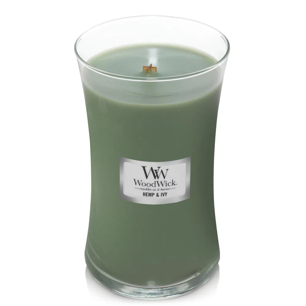 Woodwick Candles Large Candle 609g Hemp Ivy-Candles2go